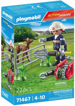 Playmobil Action Heroes 71467 Straż pożarna Ratowanie zwierząt