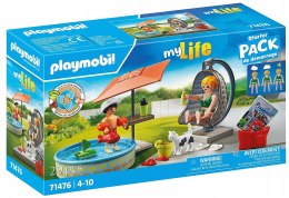 Playmobil MyLife 71476 Wodna zabawa w ogrodzie
