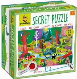Puzzle z Tajemnicą Las Secret Puzzle Ludattica 3+ 24 el. 22587