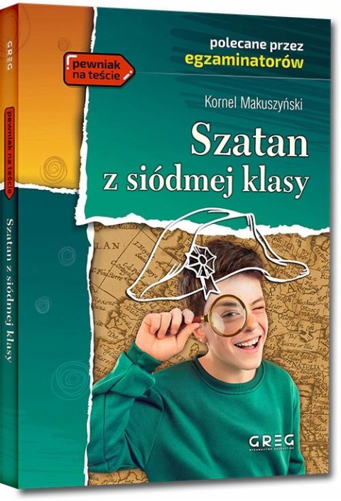 Szatan z siódmej klasy z opracowaniem Kornel Makuszyński Greg