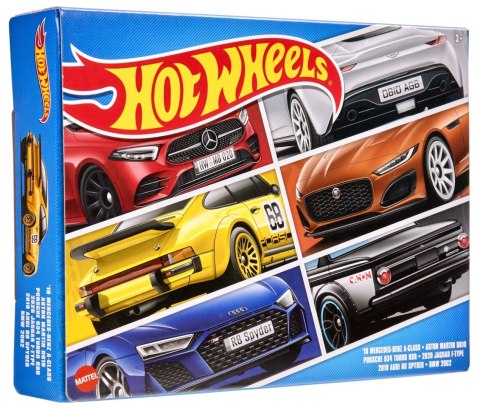 Zestaw Europejski Autek Mattel Hot Wheels HLK51 Kolekcjonerski 6-pak