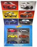 Zestaw Europejski Autek Mattel Hot Wheels HLK51 Kolekcjonerski 6-pak