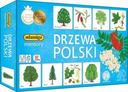 Drzewa Polski Memory Gra Pamięciowa Memo Adamigo