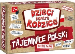 Dzieci kontra Rodzice Tajemnice Polski Gra planszowa Kangur