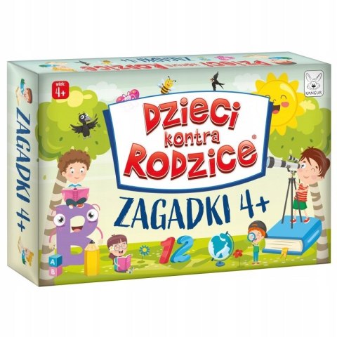 Dzieci kontra Rodzice Zagadki 4+ Kangur Wesołe zagadki dla dzieci