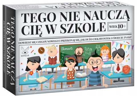 Kangur Tego nie nauczą Cię w szkole! Wiek 10+ Gra Rodzinna