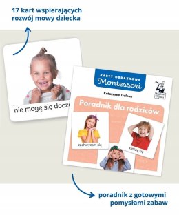 Montessori Karty Obrazkowe Emocje + Poradnik 2-5 lat Kapitan Nauka