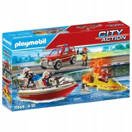 Playmobil City 71569 Akcja straży pożarnej na wodzie