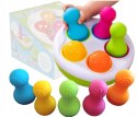 Sorter Kolorowe Wańki Wstańki SpinnyPins Fat Brain Toys