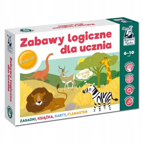 Zabawy Logiczne dla Ucznia 6-10 lat Kapitan Nauka