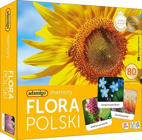 Memory Flora Polski Memo Memos Pamięć Adamigo