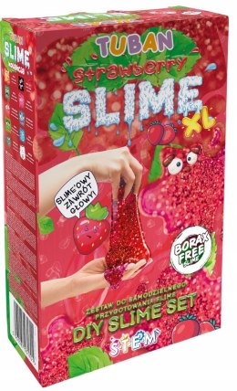 Zestaw DIY Super Slime Truskawka XL Tuban