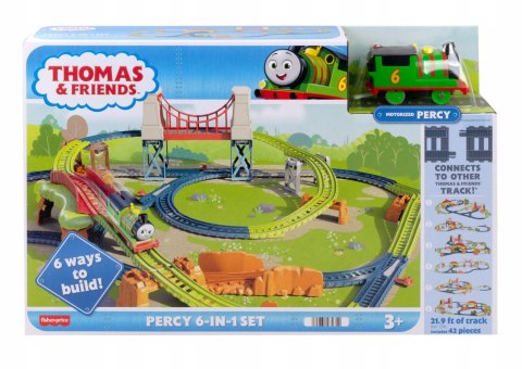 Mattel Tomek i Przyjaciele Piotruś Zestaw torów 6w1 HHN26 Tor Kolejka