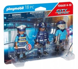 Playmobil 70669 Zestaw figurek: Policjanci 4+