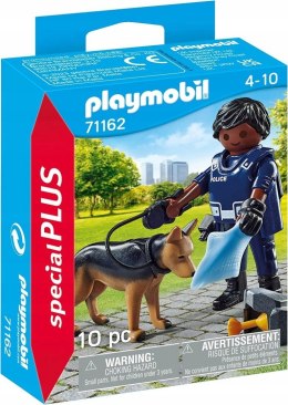 Playmobil 71162 Policjant z Psem Tropiącym Special