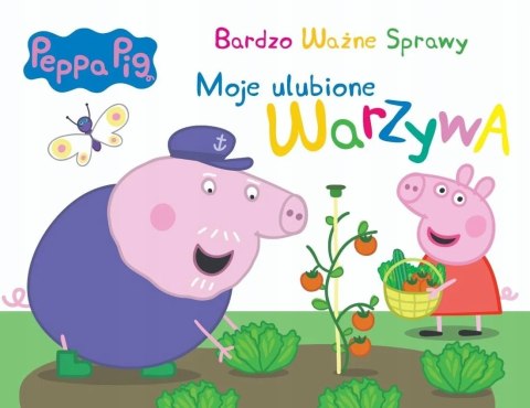 Świnka Peppa Moje ulubione Warzywa Bardzo Ważne Sprawy Książeczka