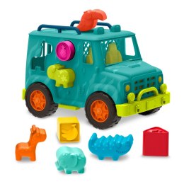 Auto Ciężarówka Safari z klockami Sorter B.Toys