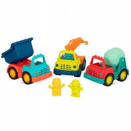 B.Toys Zestaw 3 Auta budowlane Wonder Wheels