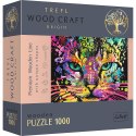 Puzzle Drewniane 1000 elementów Kolorowe koty 20148 Trefl