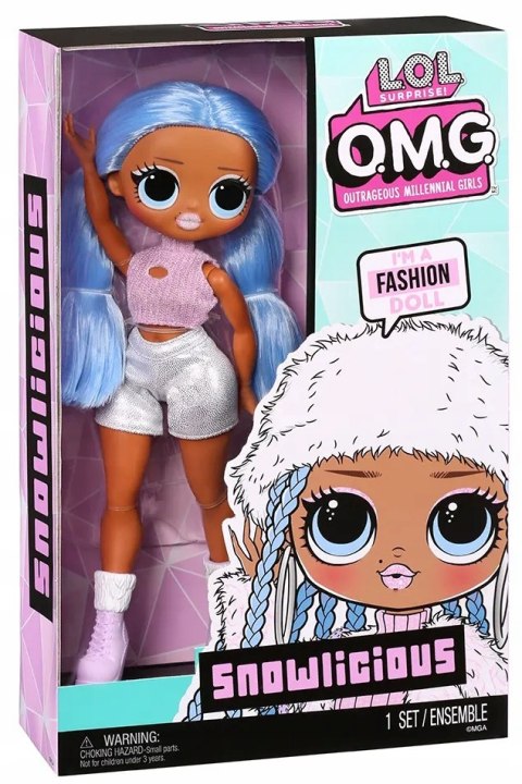 L.O.L. Surprise! O.M.G. Snowlicious 987703 Lalka Lol Fashion Doll