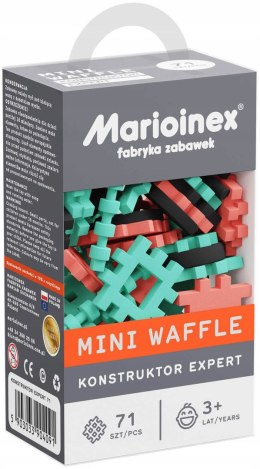 Marioinex Klocki Mini Wafle konstruktor expert 71 elementów