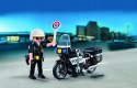Playmobil City Action 5648 Skrzyneczka Policja Motor Policyjny Policjant