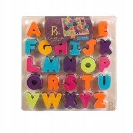 AlphaB.tical Drewniane puzzle Literki B.Toys BX1823 Litery Układanka 18m+