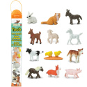 Figurki Małe Zwierzątka na Wsi. Zestaw Figurek w Tubie Safari Ltd.