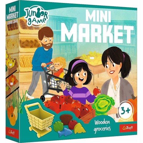 Gra planszowa dla dzieci Mini Market Trefl 3+ Junior Game