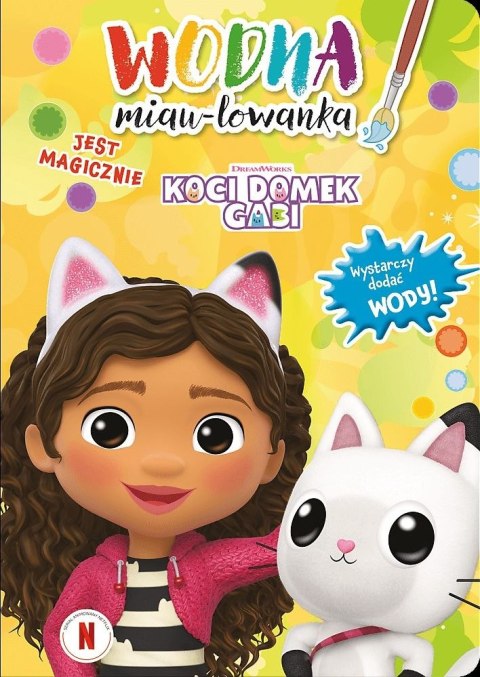 Koci Domek Gabi Jest magicznie Wodna miau-lowanka Trefl Wodna Kolorowanka