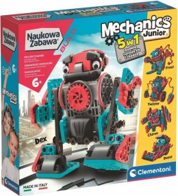 Laboratorium Mechaniki Junior Robot 50719 Clementoni 6+