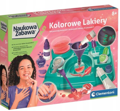 Naukowa Zabawa Kolorowe lakiery 50890 Clementoni