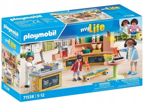 Playmobil My Life 71538 Bar z przekąskami