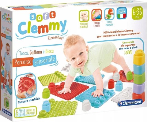 Klocki Clemmy Ścieżka Sensoryczna 17352 Clementoni