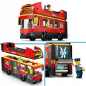 Lego City 60407 Czerwony piętrowy autobus wycieczkowy