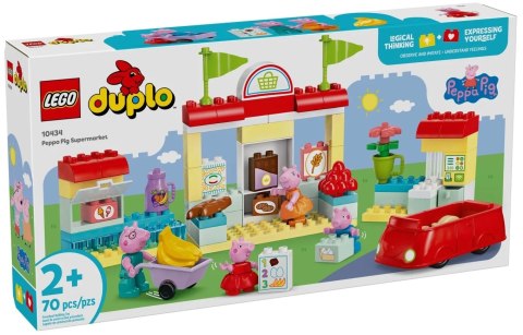 Lego Duplo 10434 Świnka Peppa i Supermarket 2+