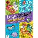 Logo Zabawy Przedszkolaka Do Powtarzania i Kolorowania z Żabką Aksjomat