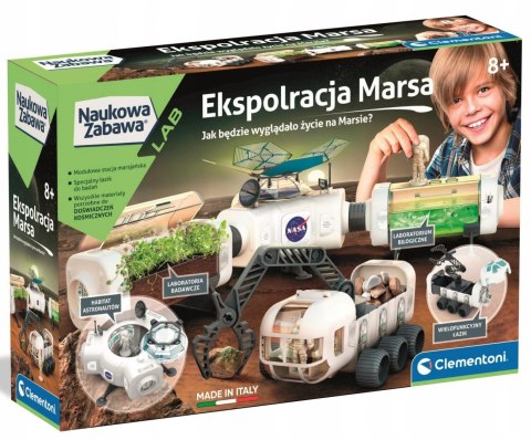 Zestaw Eksploracja Marsa 50734 Naukowa Zabawa Clementoni 8+