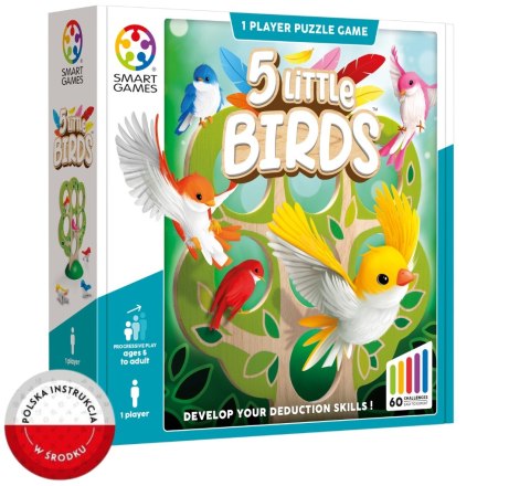 Gra Logiczna 5 Little Birds Smart Games Ptaszki