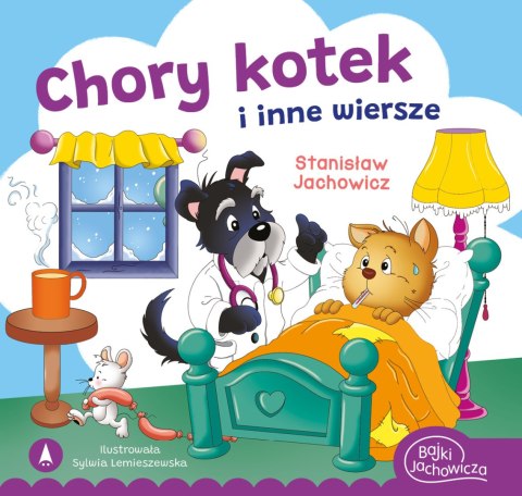 Książeczka Chory kotek i inne wiersze Skrzat Bajki Jachowicza