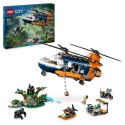 Lego City 60437 Helikopter zwiadowczy w dżungli w bazie Base Camp