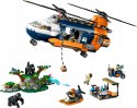 Lego City 60437 Helikopter zwiadowczy w dżungli w bazie Base Camp