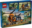 Lego City 60437 Helikopter zwiadowczy w dżungli w bazie Base Camp