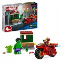 Lego Super Heroes 76287 Marvel Iron Man z motocyklem i Hulkiem