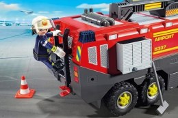 Playmobil City 71371 Pojazd strażacki na lotnisku ze światłem