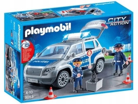 Playmobil City 9053 Policyjny samochód terenowy z dźwiękiem i światłem