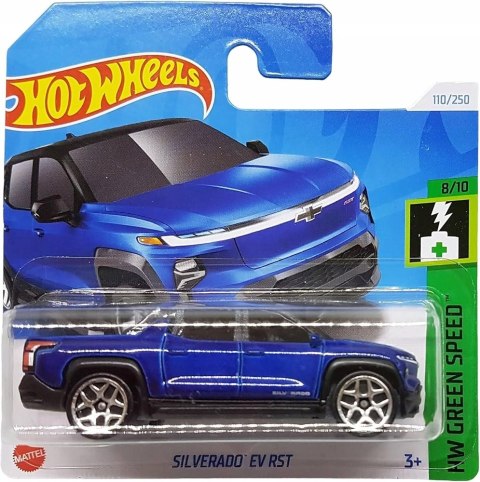 Samochodzik Hot Wheels HRY63 Silverado EV RST HW Green Speed 2024