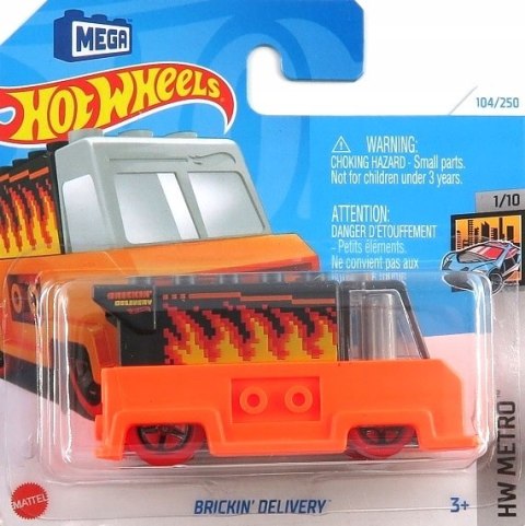 Samochodzik Hot Wheels HTB13 Brickin' Delivery HW Metro 2024