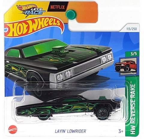 Samochodzik Hot Wheels HTB91 Layin' Lowrider HW Reverse Rake 2024