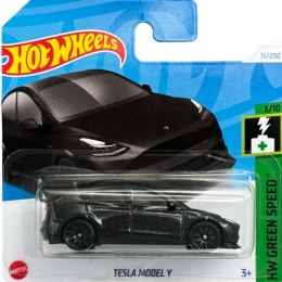 Samochodzik Hot Wheels HTC93 Tesla Model Y HW Green Speed Czarna